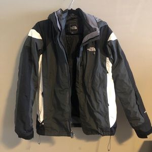 Worn Once- North Face Coat with removable lining